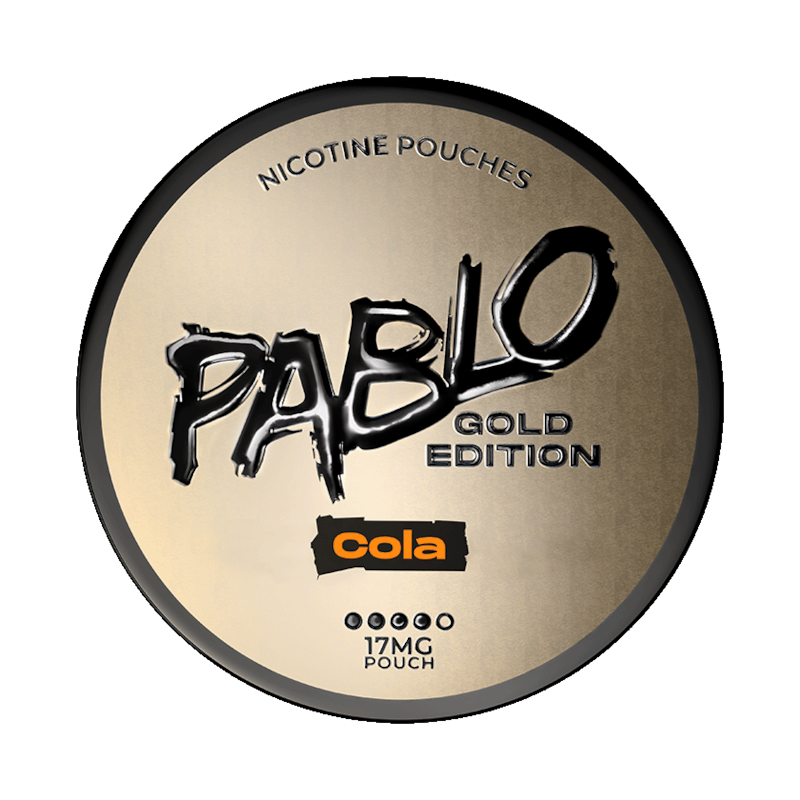 Pablo Exclusive CherryCola 50mg nicotine pouches — 20 pouches per can