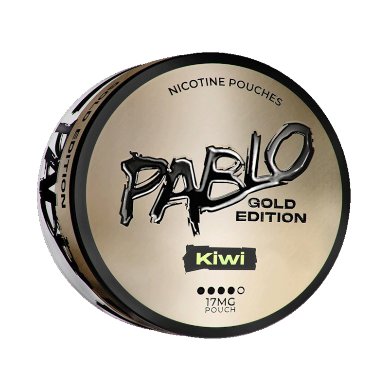 Pablo Exclusive Kiwi 50mg nicotine pouches — 20 pouches per can