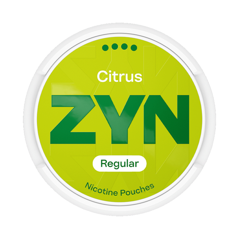 ZYN Lemon Spritz Slim Normal 6mg nicotine pouches — 20 pouches per can
