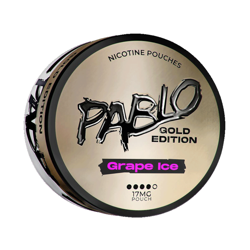 Pablo Grape Ice 17mg nicotine pouches
