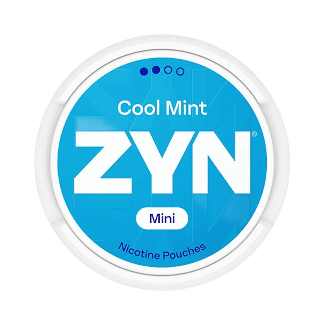 ZYN Cool Mint 3mg nicotine pouches — 15 pouches per can